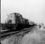 LI 1555 on SPENO rail grinding train